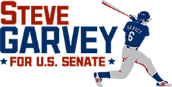 Steve Garvey For US Senate Logo