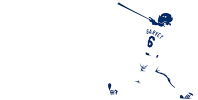 Steve Garvey Logo White